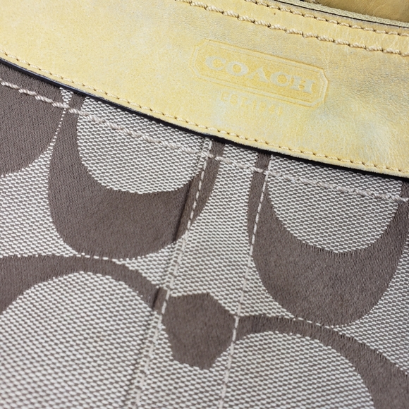 Coach Leather & Canvas Crossbody - Picture 3 of 8